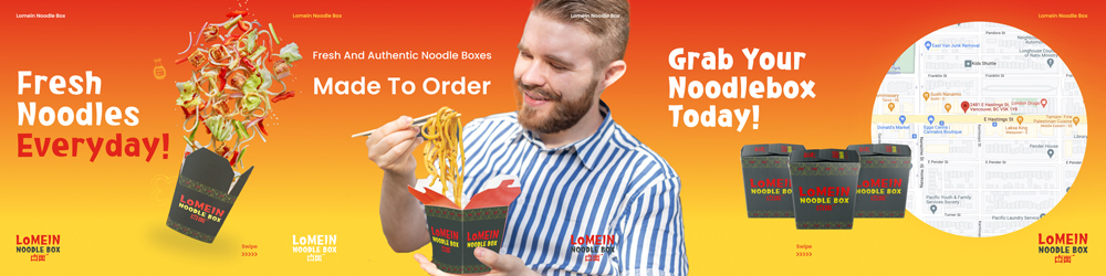 Lomein social media ad