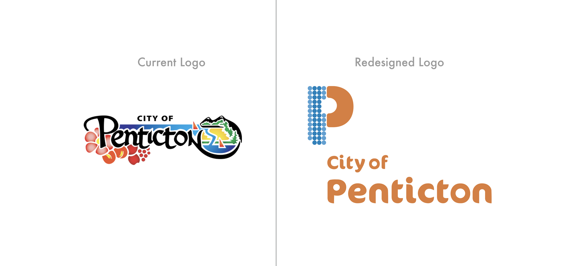 Penticton final logo design