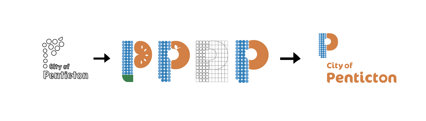 Penticton logo concept selection